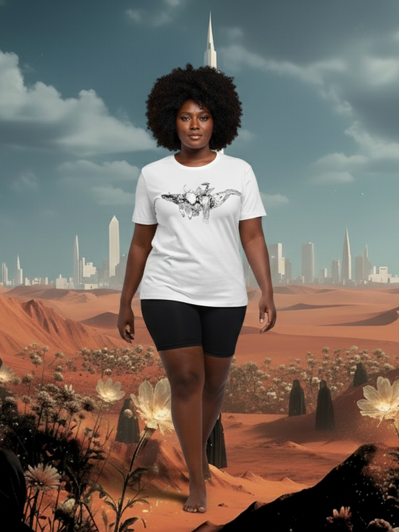 The Unchartered Whale - Unisex organic cotton t-shirt