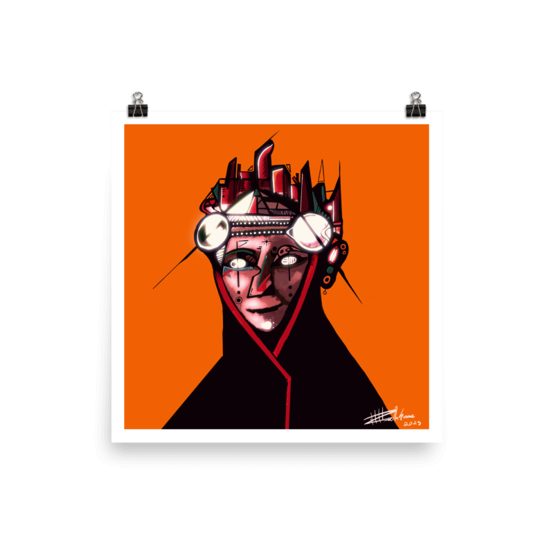 Honestas Shaman (Night) - Poster