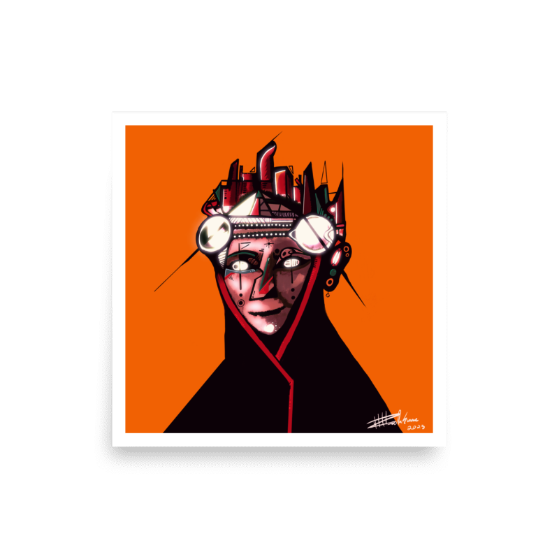 Honestas Shaman (Night) - Poster